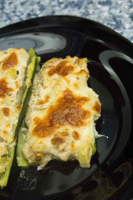 Calabacines rellenos ligeros Calabacines rellenos ligeros