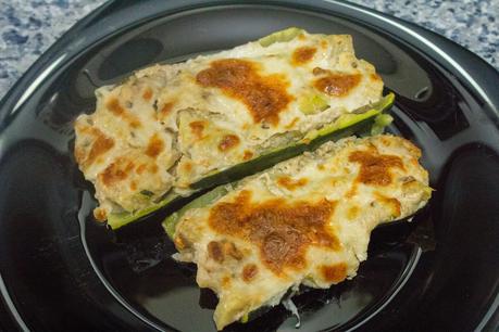 Calabacines rellenos ligeros Calabacines rellenos ligeros