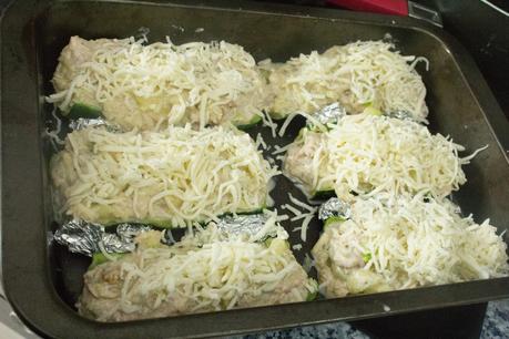 Calabacines rellenos ligeros Calabacines rellenos ligeros