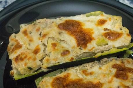 Calabacines rellenos ligeros Calabacines rellenos ligeros