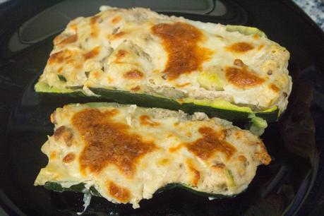 Calabacines rellenos ligeros Calabacines rellenos ligeros