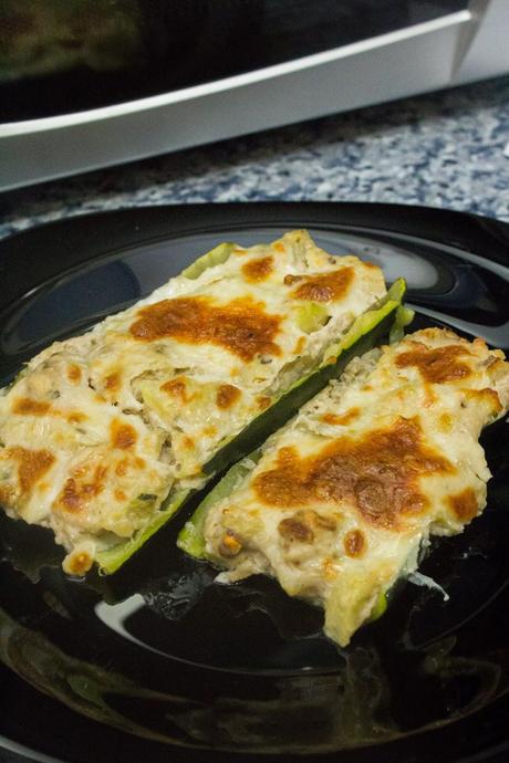 Calabacines rellenos ligeros Calabacines rellenos ligeros