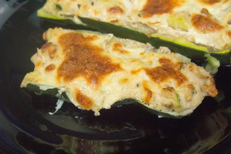 Calabacines rellenos ligeros Calabacines rellenos ligeros