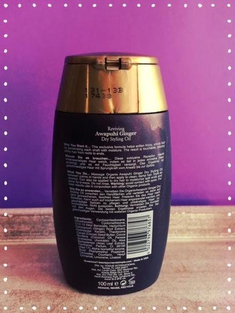 REVIVING AWAPUHI GINGER REVIVING AWAPUHI GINGER