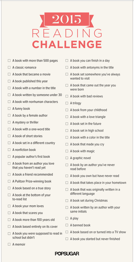 2015 Reading Challenge! 2015 Reading Challenge!