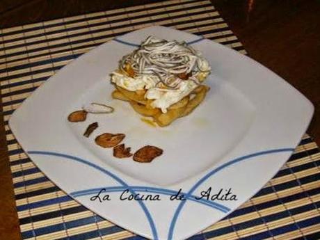 Huevos rotos, con patatas y gulas Huevos rotos, con patatas y gulas