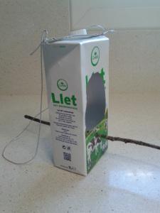 Comederos para pájaros Poner el palo y el cordel