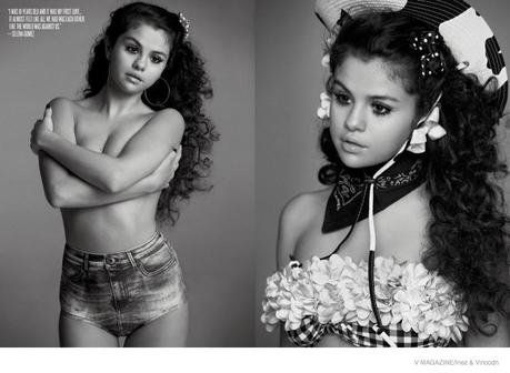 Selena Gómez en versión Lolita para V Magazine