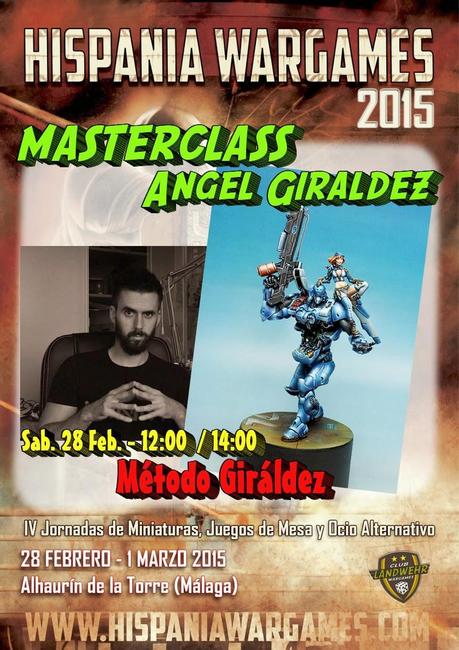 5 carteles para 4 clases magistrales en las Hispania Wargames(Y una presetación) 5 carteles para 4 clases magistrales en las Hispania Wargames(Y una presetación)