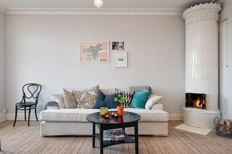 Muebles y objetos antiguos mezclados con estilo nórdico Muebles y objetos antiguos mezclados con estilo nórdico
