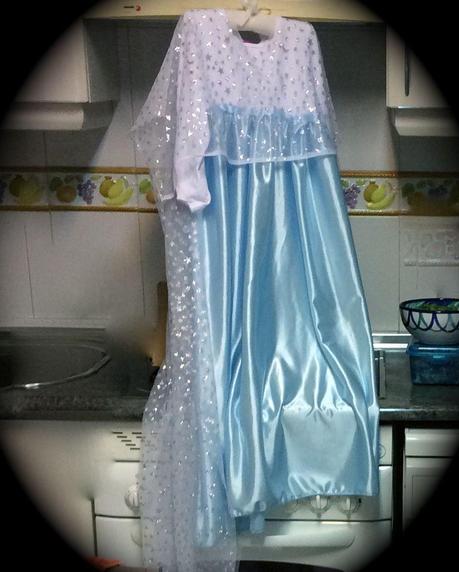 Un vestido de Elsa DIY