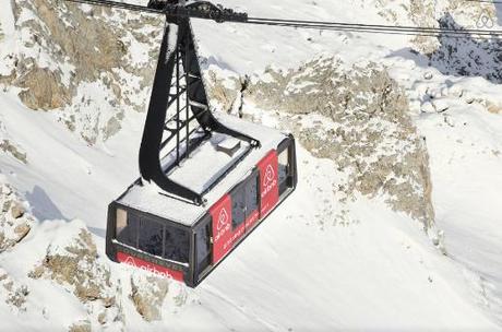 Los teleféricos de las estaciones de esquí se ponen de moda en cuestiones de marketing.