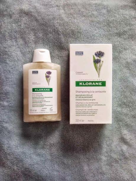 champu a la centaurea para canas y pelos decolorados