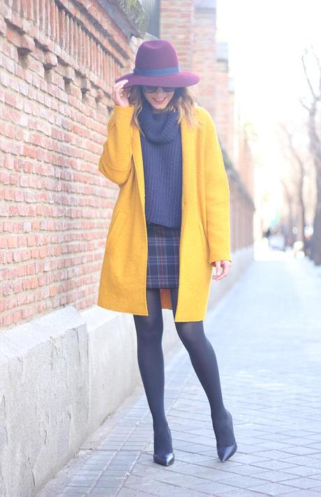 Windy Days Are Bad Days For Hair Mustard Coat07