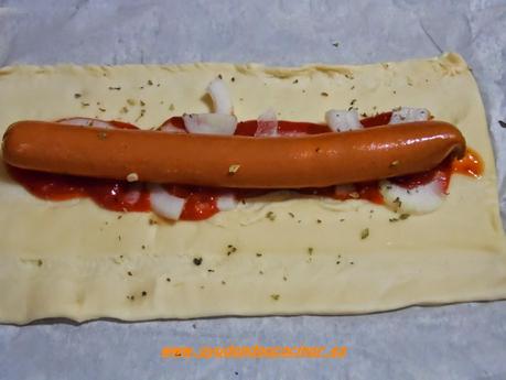 Salchichas Enrolladas Salchichas Enrolladas