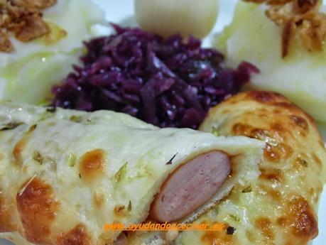 Salchichas Enrolladas Salchichas Enrolladas