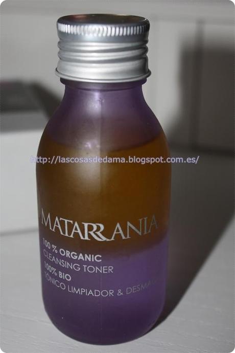 Loción limpiadora y desmaquillante Bio de Matarrania, Cosmética Bio del Aceite de Oliva Loción limpiadora y desmaquillante Bio de Matarrania, Cosmética Bio del Aceite de Oliva
