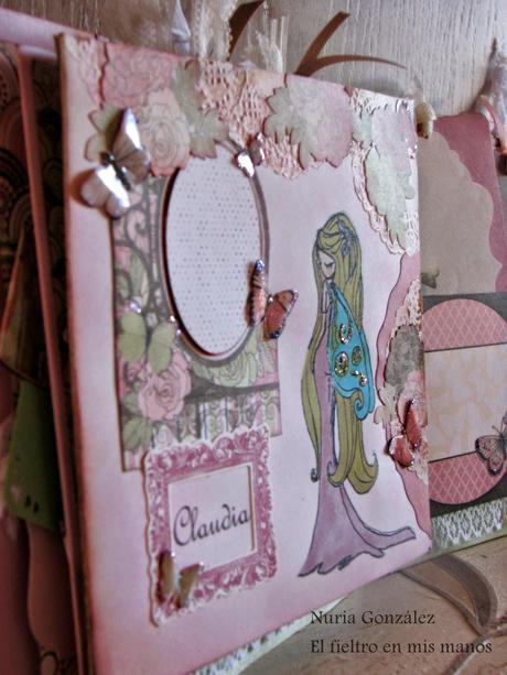 Álbum de scrapbook para Claudia Álbum de scrapbook para Claudia