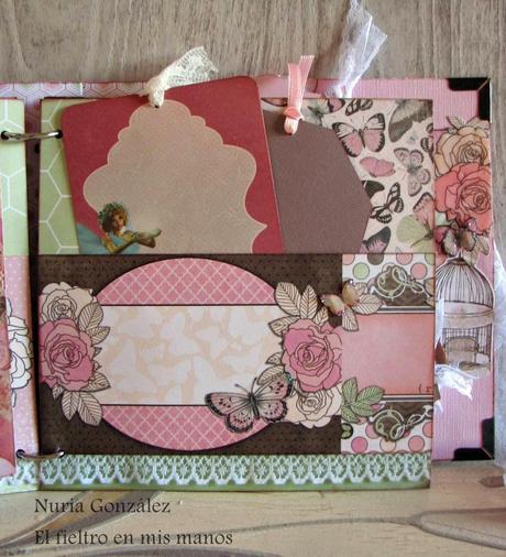 Álbum de scrapbook para Claudia Álbum de scrapbook para Claudia