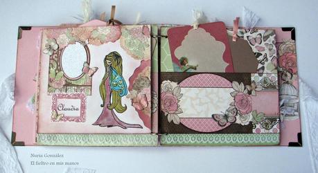 Álbum de scrapbook para Claudia Álbum de scrapbook para Claudia