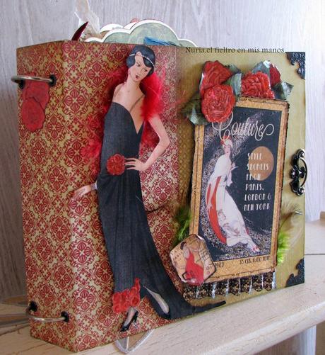 Álbum de recuerdos de scrapbbok Álbum de recuerdos de scrapbbok