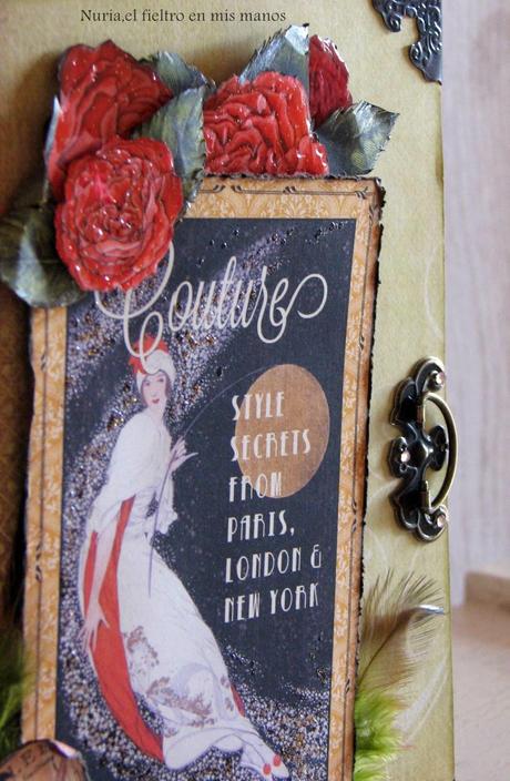 Álbum de recuerdos de scrapbbok Álbum de recuerdos de scrapbbok