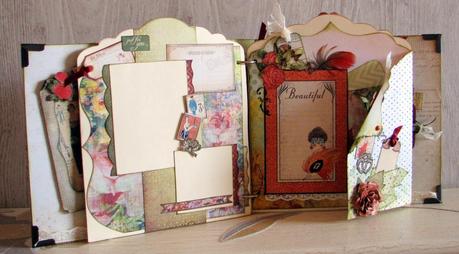 Álbum de recuerdos de scrapbbok Álbum de recuerdos de scrapbbok