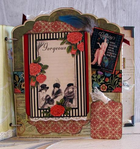 Álbum de recuerdos de scrapbbok Álbum de recuerdos de scrapbbok