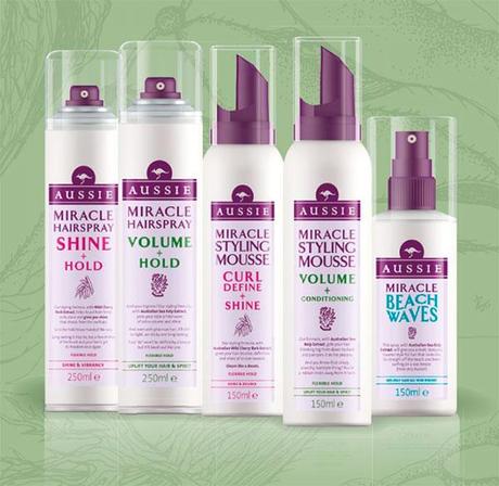 Aussie Styling, movimiento para tu pelo productos Aussie