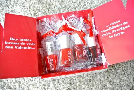 BE MY (LATE) VALENTINE | 4 ROJOS DE ESSIE A EXAMEN. BE MY (LATE) VALENTINE | 4 ROJOS DE ESSIE A EXAMEN.