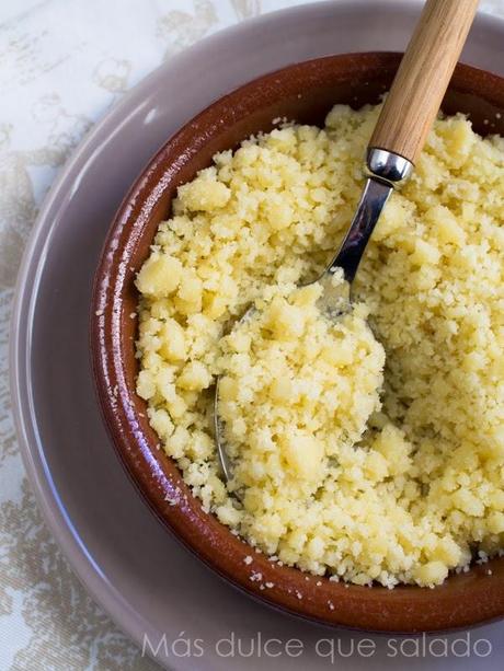 Migas de sémola en 5 minutos.