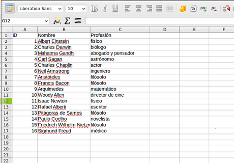 Intercambiar datos entre hojas de cálculo Calc o Excel usando una columna de referencia Intercambiar datos entre hojas de cálculo Calc o Excel usando una columna de referencia