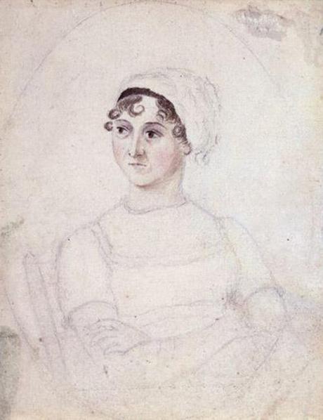 El único retrato original de Jane Austen, realizado por su hermana Cassandra Austen