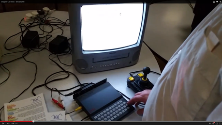 Una impresionante demo de Dragon's Lair para ZX81