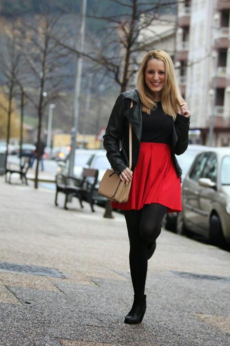 My new red skirt My new red skirt