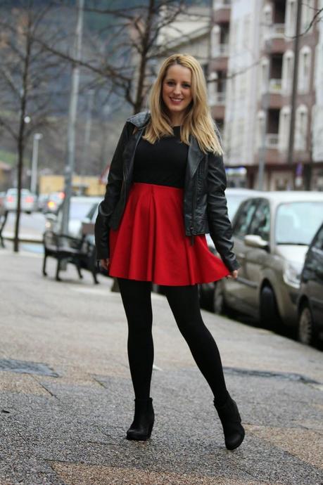 My new red skirt My new red skirt