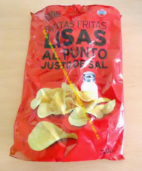 Patatas Fritas Lisas al punto justo de sal, Hacendado Patatas Fritas Lisas al punto justo de sal, Hacendado