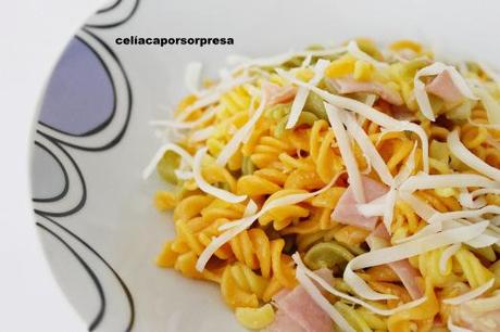 HÉLICES CON JAMÓN YORK Y QUESO helices jamon y queso1