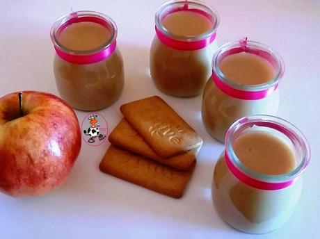 COMPOTA DE MANZANA Y GALLETAS COMPOTA DE MANZANA Y GALLETAS