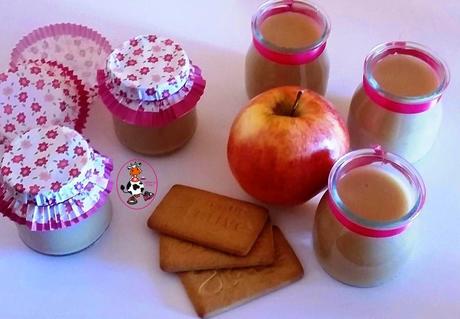 COMPOTA DE MANZANA Y GALLETAS COMPOTA DE MANZANA Y GALLETAS