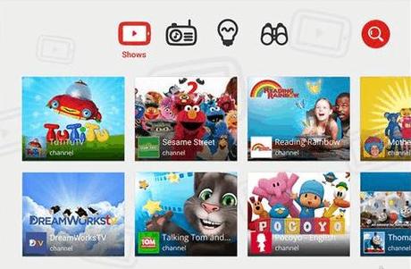YouTube lanzara Aplicacion movil para niños.