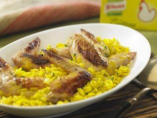 ALITAS CON AZAFRÁN ALITAS CON AZAFRÁN