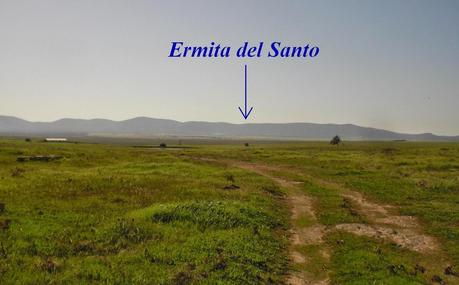 Ermita visigoda del Santo, junto a Valdesalor