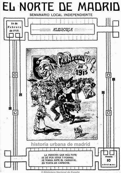 El controvertido Carnaval de 1915