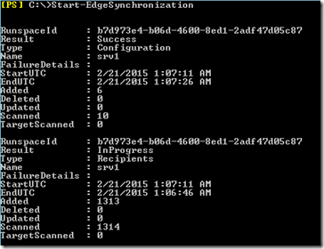 Error al sincronizar el rol de Edge: The LDAP server is unavailable