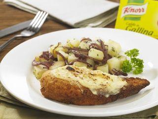 SUPREMAS DE POLLO A LA SUIZA SUPREMAS DE POLLO A LA SUIZA