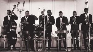 El último Blues de Ray Charles Banda de Ray Charles con; Edgar Willis, David Newman, Marcus Belgrave y John Hunt