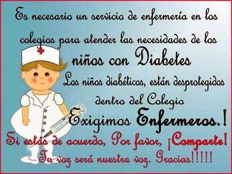 La diabetes en las escuelas