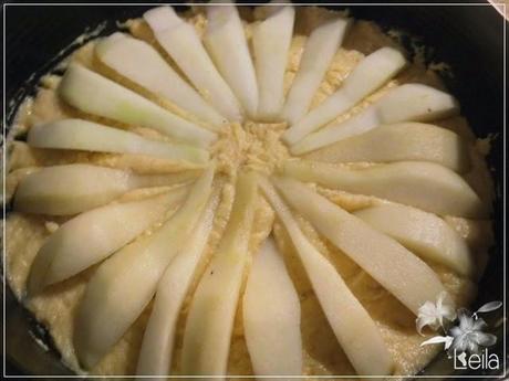 Tarta de peras con jengibre Tarta de peras con jengibre