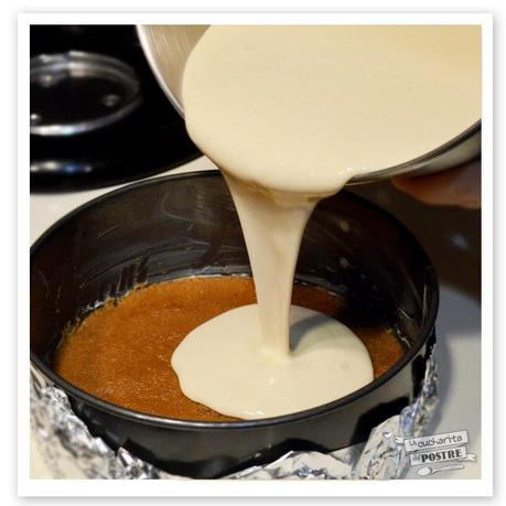 TARTA DE QUESO DE CARAMELO SALADO Y SPECULOOS / SALTED CARAMEL AND SPECULOOS CHEESECAKE TARTA DE QUESO DE CARAMELO SALADO Y SPECULOOS / SALTED CARAMEL AND SPECULOOS CHEESECAKE